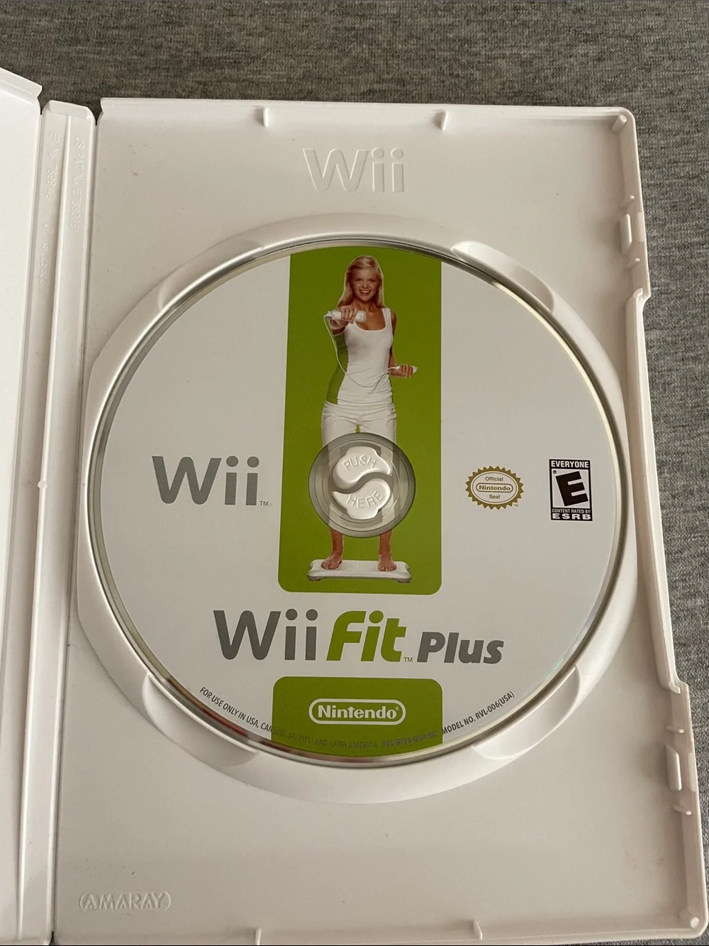 Nintendo Wii Fit Plus - White & Green Accents